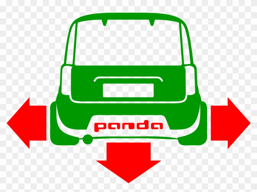 Car Sticker Adhesive Decal Fiat Panda - Sticker #1391516