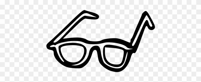 Jpg Freeuse Beard Clipart Eyeglasses - Glasses Clipart Black And White #1391530