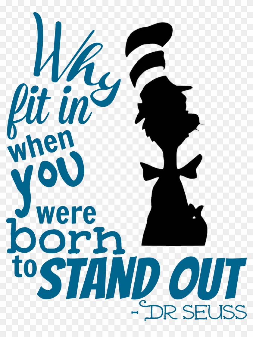 Seuss Inspiration Quote Sign - Dr Seuss Quote Png #1391536