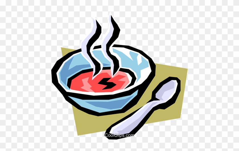 Soup Royalty Free Vector Clip Art Illustration - Clip Art #1391622