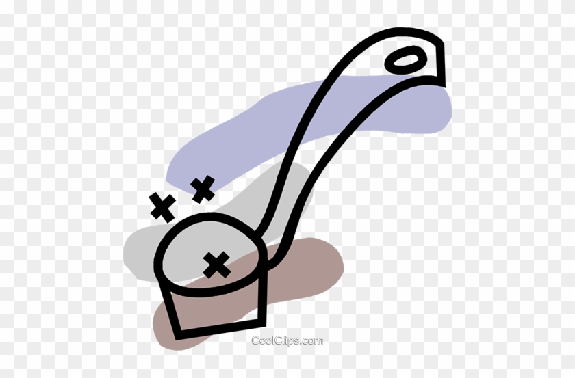 Soup Ladle Royalty Free Vector Clip Art Illustration - Soup Ladle Royalty Free Vector Clip Art Illustration #1391629