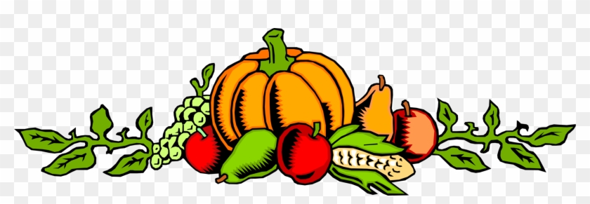 Vector Illustration Of Fall Or Autumn Harvest Pumpkin - Thanksgiving Pictures Free Clip Art #1391708