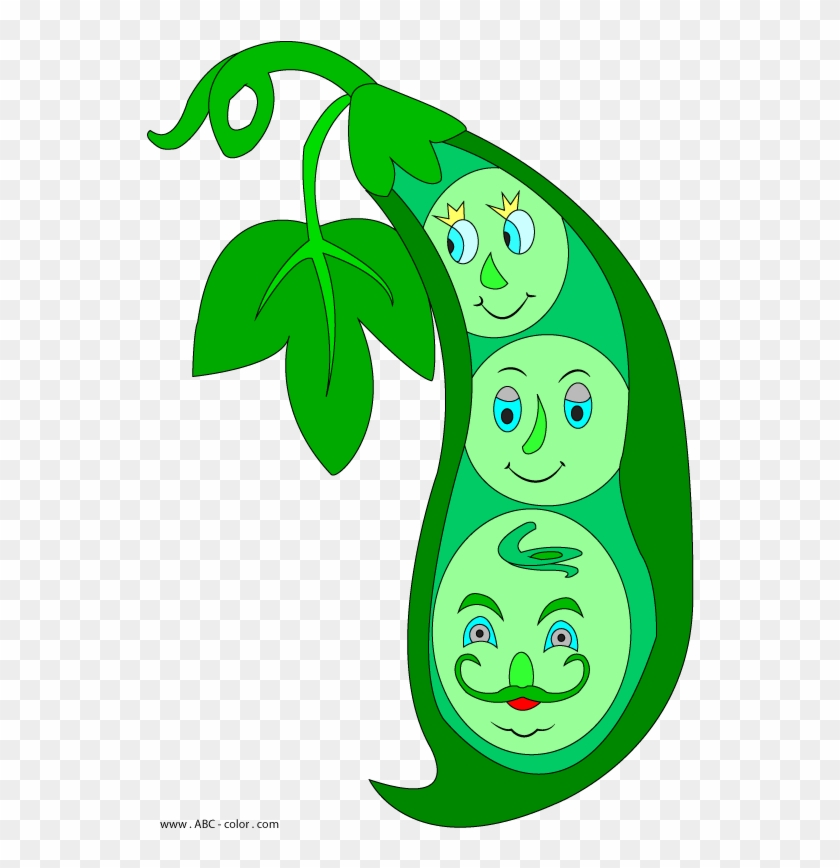 Peas Clipart Green Peas Raster Clipart - Квасоля Картинка Для Дітей #1391714