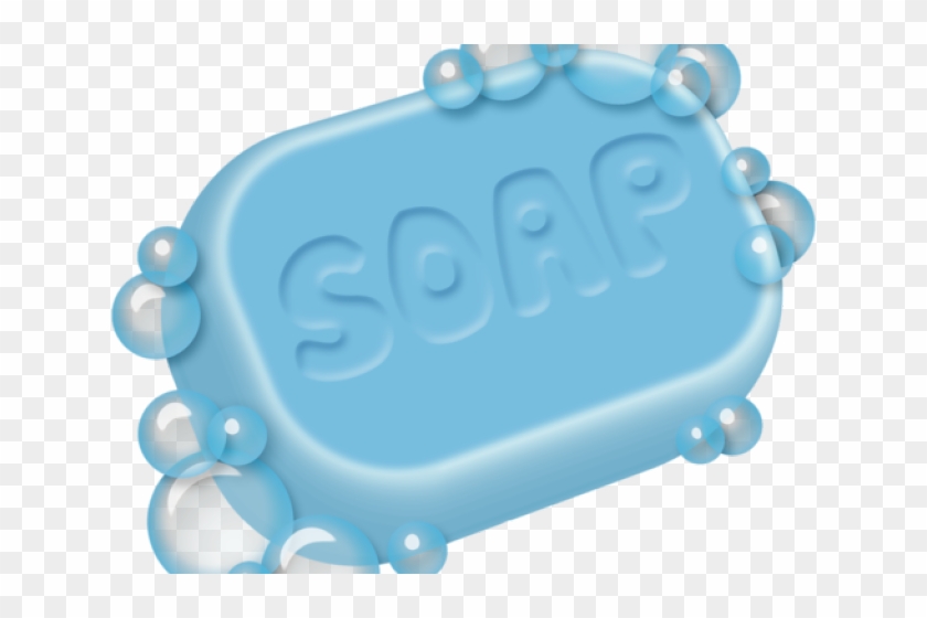 Transparent Soaps Clip Art Banner Transparent Stock - Bar Of Soap Clip Art #1391733