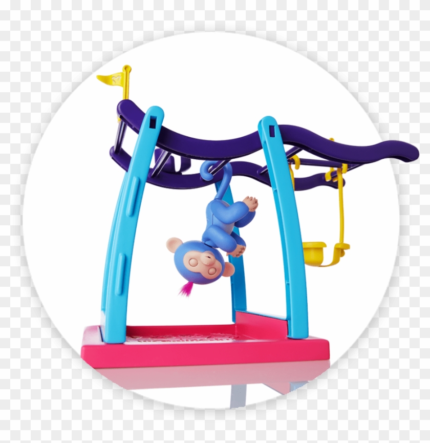 Monkey Bars & Swing - Fingerlings Monkey Bar Playset #1391892