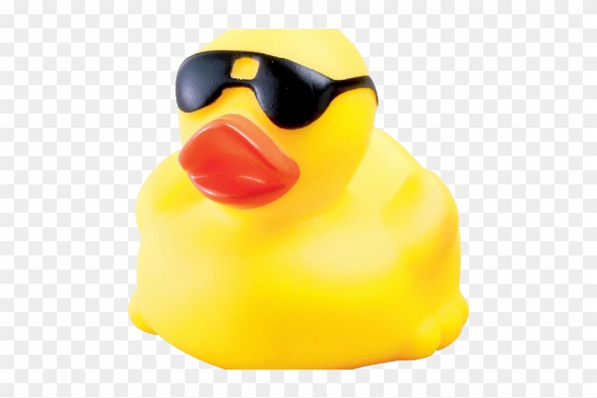 Duck Clipart Profile - Rubber Duck With Shades #1392070