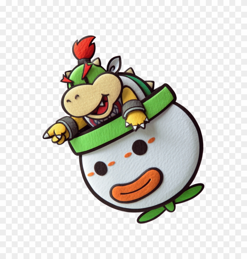 Large Size Of How To Draw Mario Kart Characters Step - Paper Mario Color Splash Bowser Jr #1392142