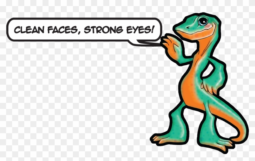 Goanna Clipart Transparent - Clean Face Strong Eyes #1392187