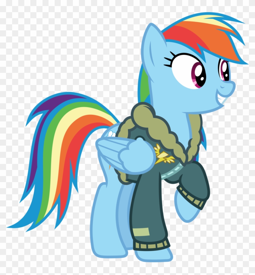 Deratrox, Bomber Jacket, Clothes, Jacket, Rainbow Dash, - Rainbow Dash Bomber Jacket #1392194