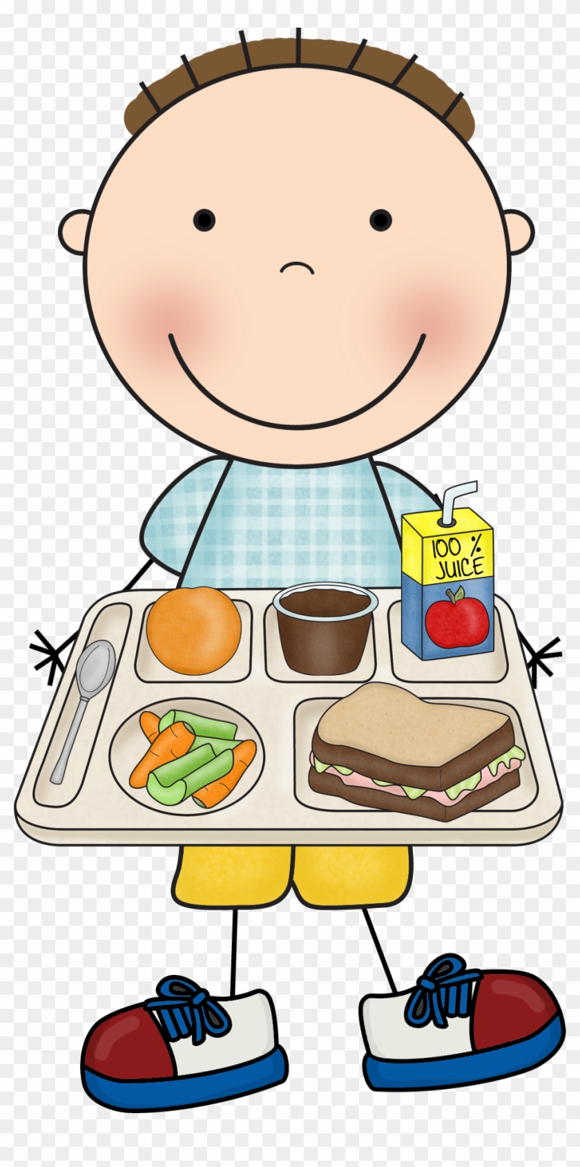 For Parents Image Of Kid - Lunch At School Clipart #1392289