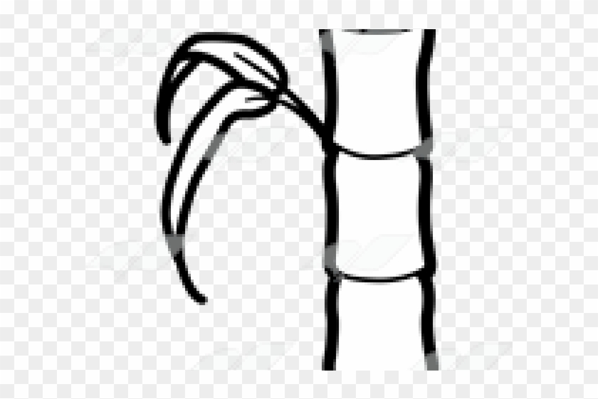 Bamboo Clipart Black And White - The Bamboo Stalk #1392296