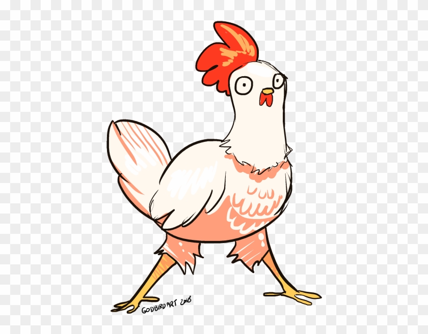 Banner Transparent Download Birb Drawing Chicken - Cartoon #1392309