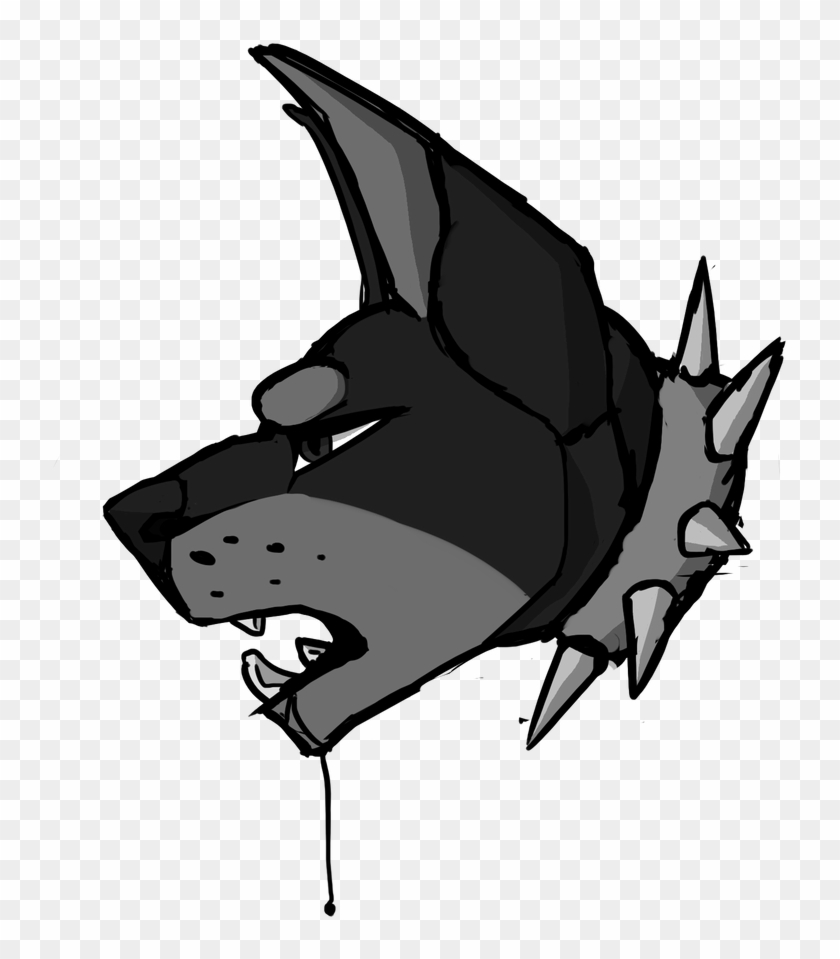 Doberman Sketch Grey-scale By Eqqr0ll - Dibujos A Escala De Grises #1392572