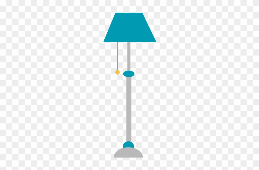 Lamp Clipart Lampstand - Stand Lamp Vector Png #1392595