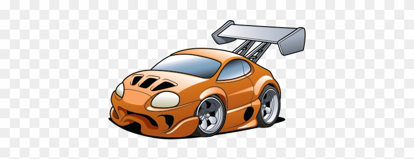 Supra - Cartoon Sports Car #1392600