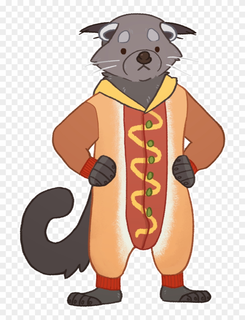 "i Also Added This To My Bearcat Sticker Pack On Telegram, - Cartoon #1392633