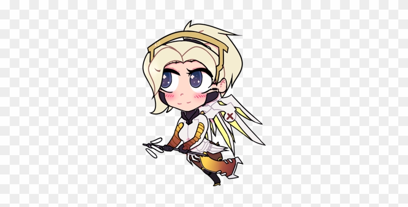 Chibi Mercy Sticker Available By Lmpuisive - Cartoon #1392692