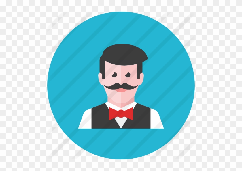 Waiter Free Icon - Icon #1393069