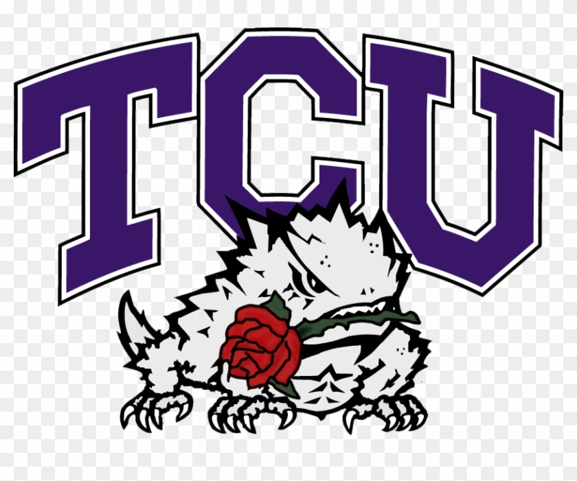 Texas Christian University Football Logo #1393108