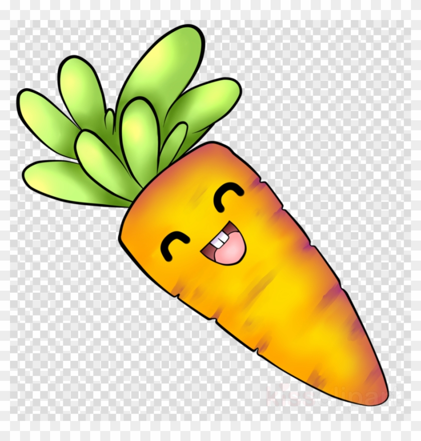 Cute Carrot Clipart Clip Art - Cartoon Carrot #1393243