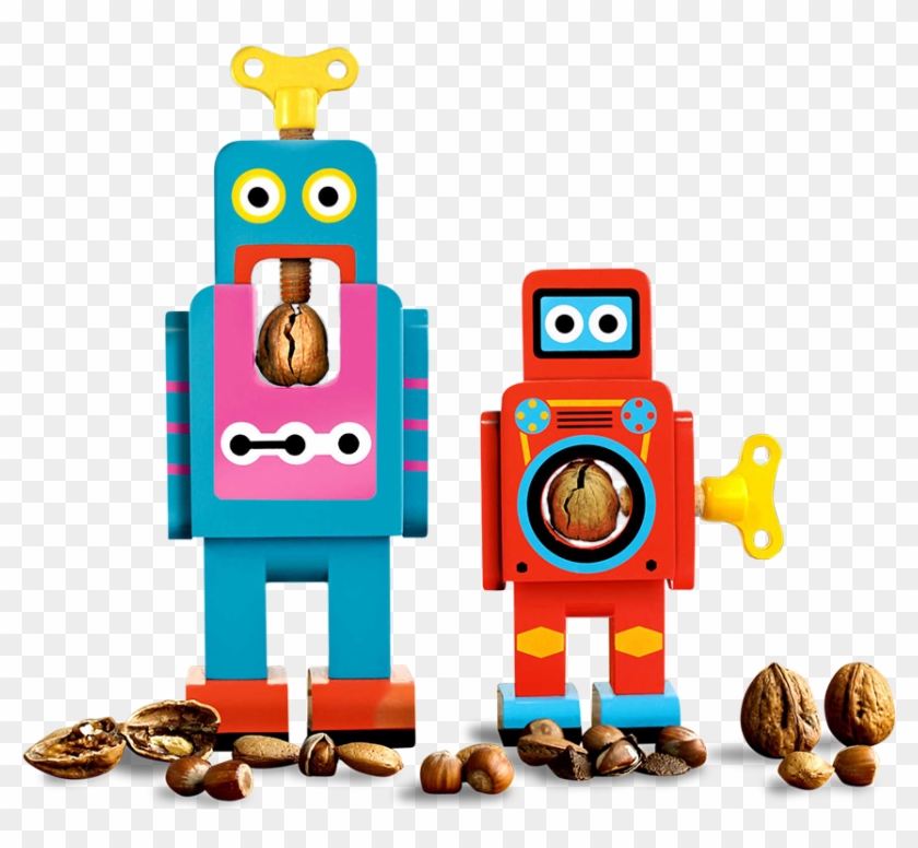 Nutcracker Clipart Wooden Nutcracker - Suck Uk Robot Nut Cracker Small, Red #1393263