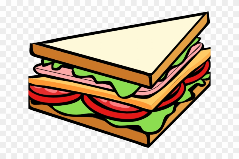 Sandwich Clipart Triangle Sandwich - Sandwich Clipart #1393326