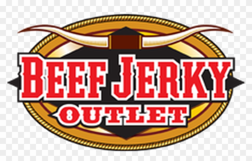 Beef Jerky Clipart Transparent - Beef Jerky Outlet Logo #1393349