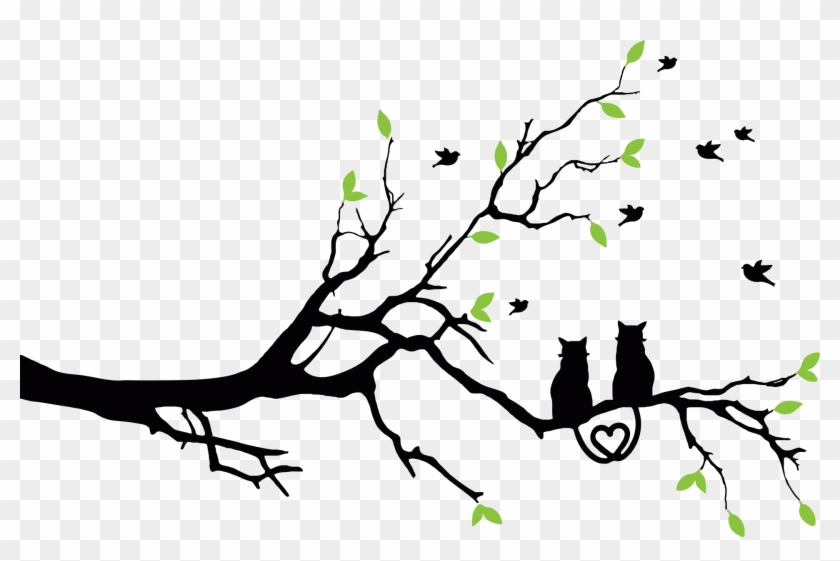 Animals-1782013 - Love Cats Silhouette Png #1393417