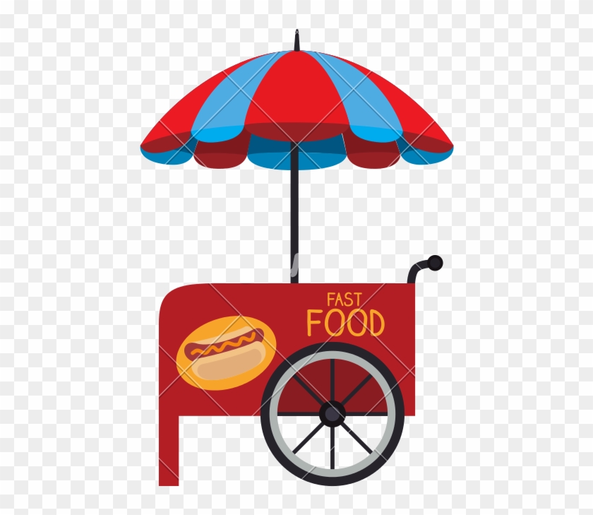Food Cart - Vector Graphics #1393455