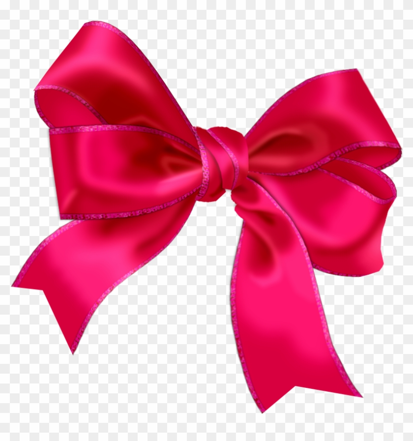Green Hair Bow Clipart Hershey Characters Clip Art - Pink Bow Tie Png #1393505