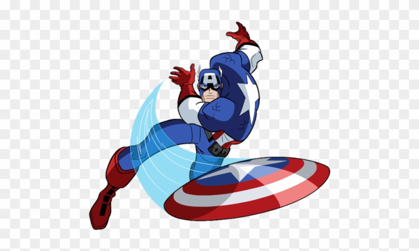 Marvel Captain America Clipart America - Captain America Avengers Comic #1393527