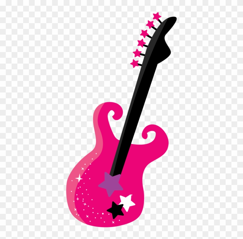 Music Clipart, Craft Images, Cute Images, Photo Boots - Rock Star Guitar Clip Art #1393560