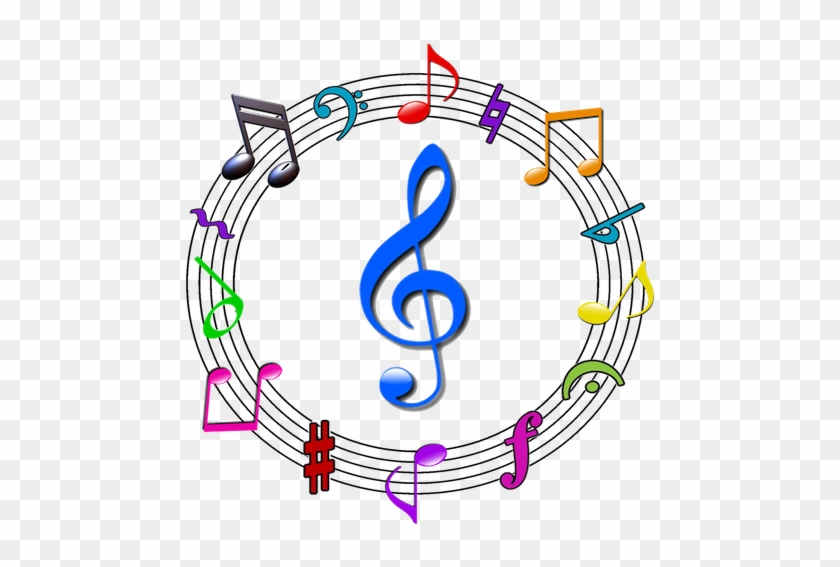 Colorful Music Notes Symbols #1393573