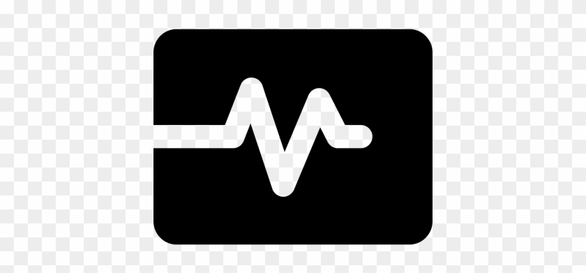 Heart Rate Monitor Vector - Heart Rate Monitor Icon #1393629