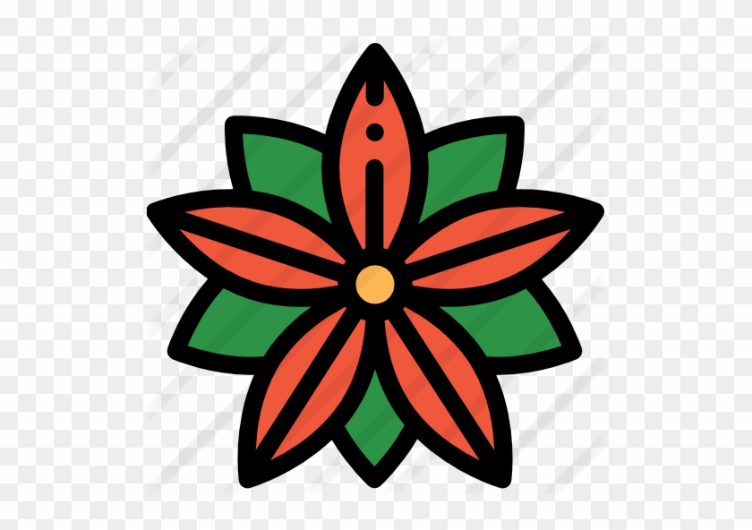 Poinsettia Free Icon - Poinsettia #1393669