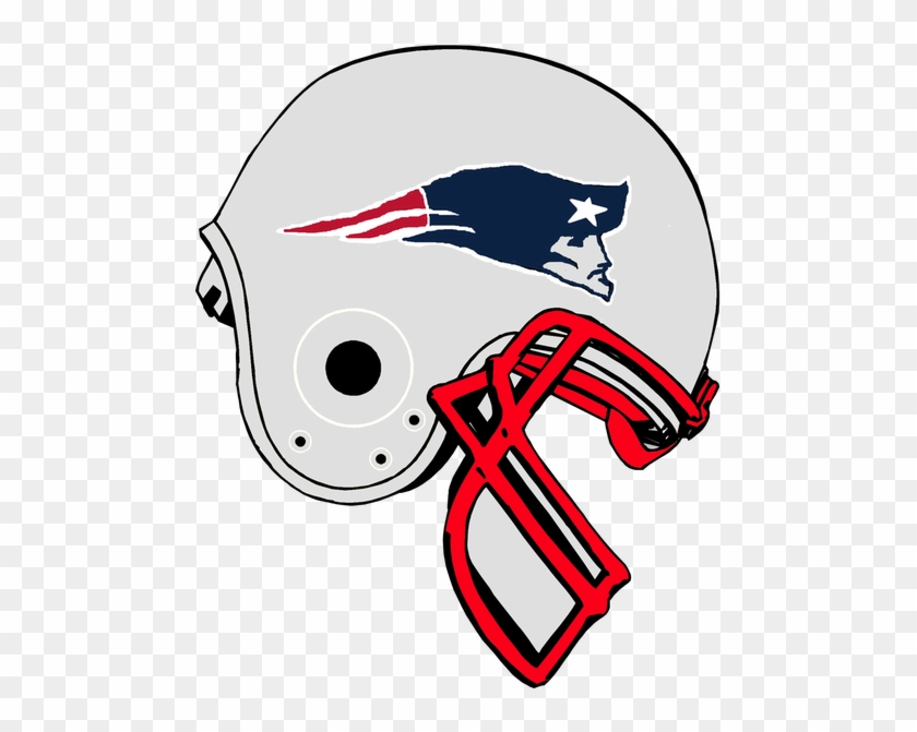 New England Patriots Helmet - Illustration #1393674