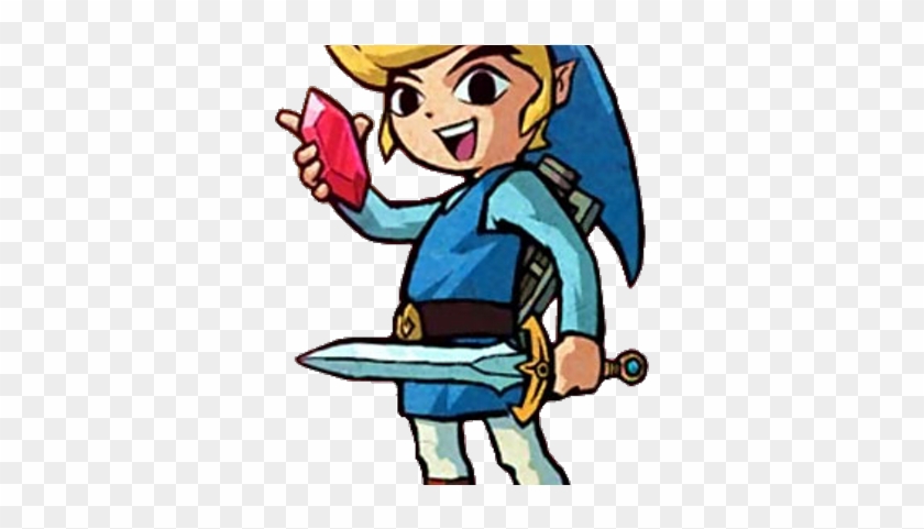 Toon Link - Legend Of Zelda Four Swords Adventures Artworks #1393718