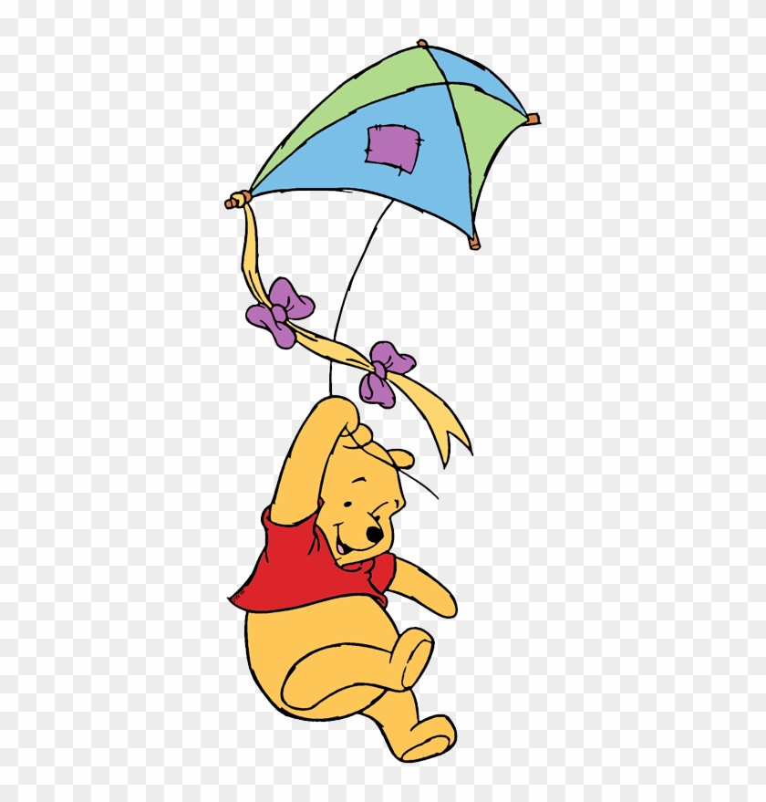 Winnie The Pooh Clipart Flying - Winnie-the-pooh #1393912