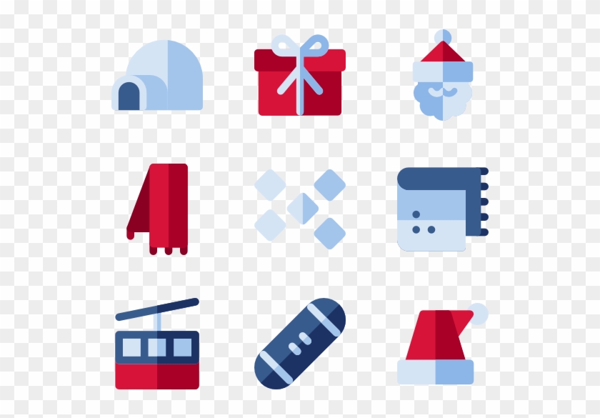 Cold Icons Free Vector Elements - Winter Icons #1394080