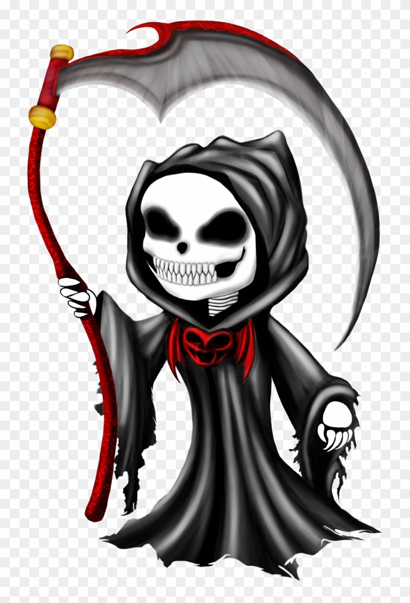 Chibi Grim Reaper By Tarasf On Deviantart - Grim Reaper Chibi #1394182