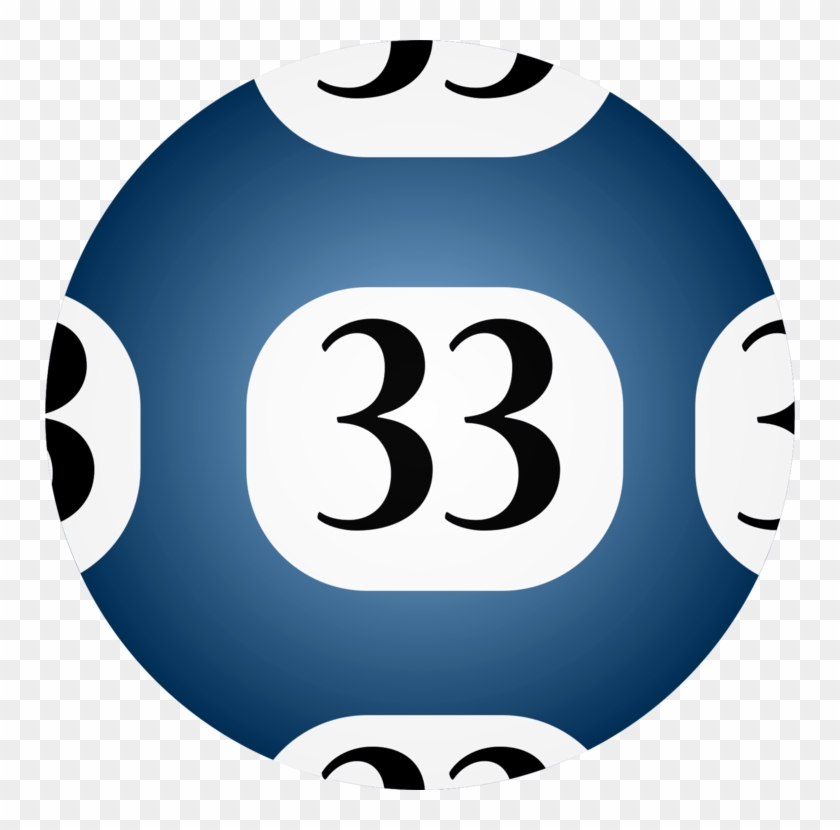 Lottery Game Computer Icons Download Ball - 33 Lotto Ball #1394209