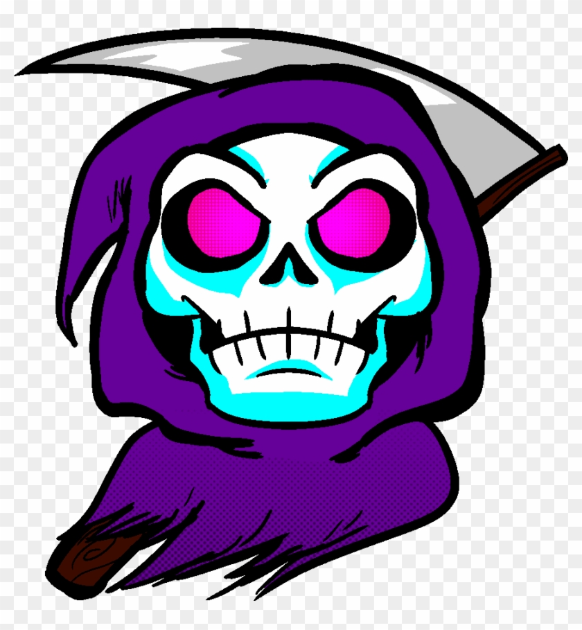 Grim Reaper Clipart Minimalist - Clash Royale Emotes Png #1394231