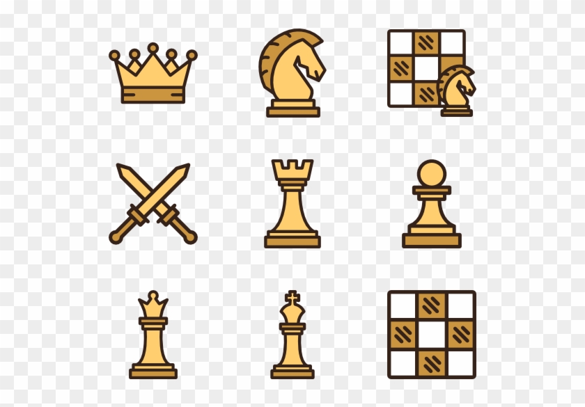 Vector Royalty Free Download Game Icons Free - Chess #1394232