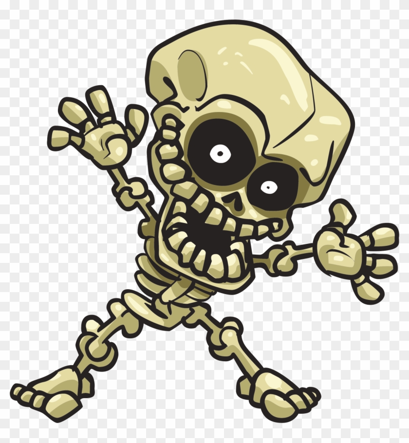 Cartoon Skeleton At Getdrawings Com Free For - Cartoon Skeleton - Free  Transparent PNG Clipart Images Download