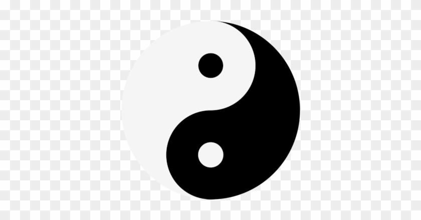 Yin And Yang Black And White Computer Icons Symbol - Yin And Yang Clip Art #1394315