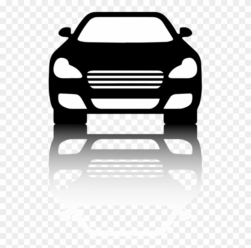 Car Dodge Shadow Computer Icons Peugeot - Car Clipart Black And White Front View #1394324