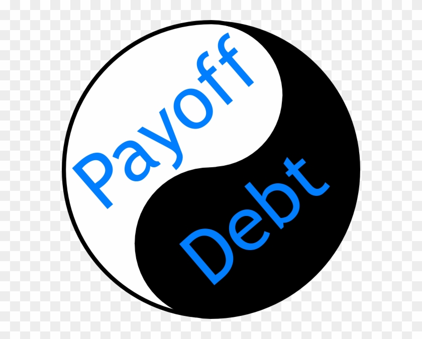 Pay Off Debt Clipart #1394330