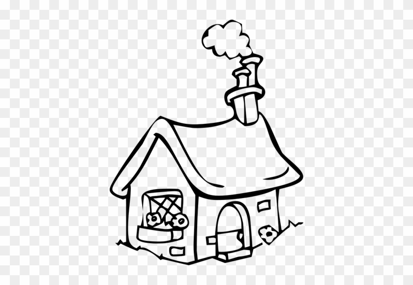 Chimney Clipart Black And White Png Transparent Stock - Clipart Drawing #1394369