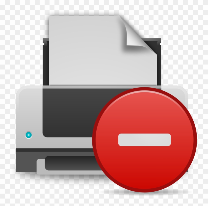 Computer Icons Printer Error Message Download - Printer Error Clipart #1394473