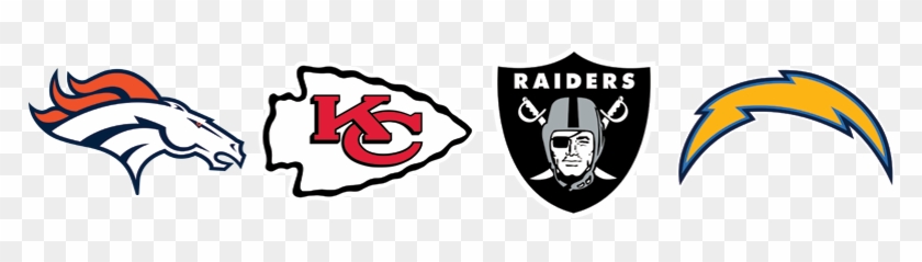 Oakland Raiders - Afc West Logo Png #1394480
